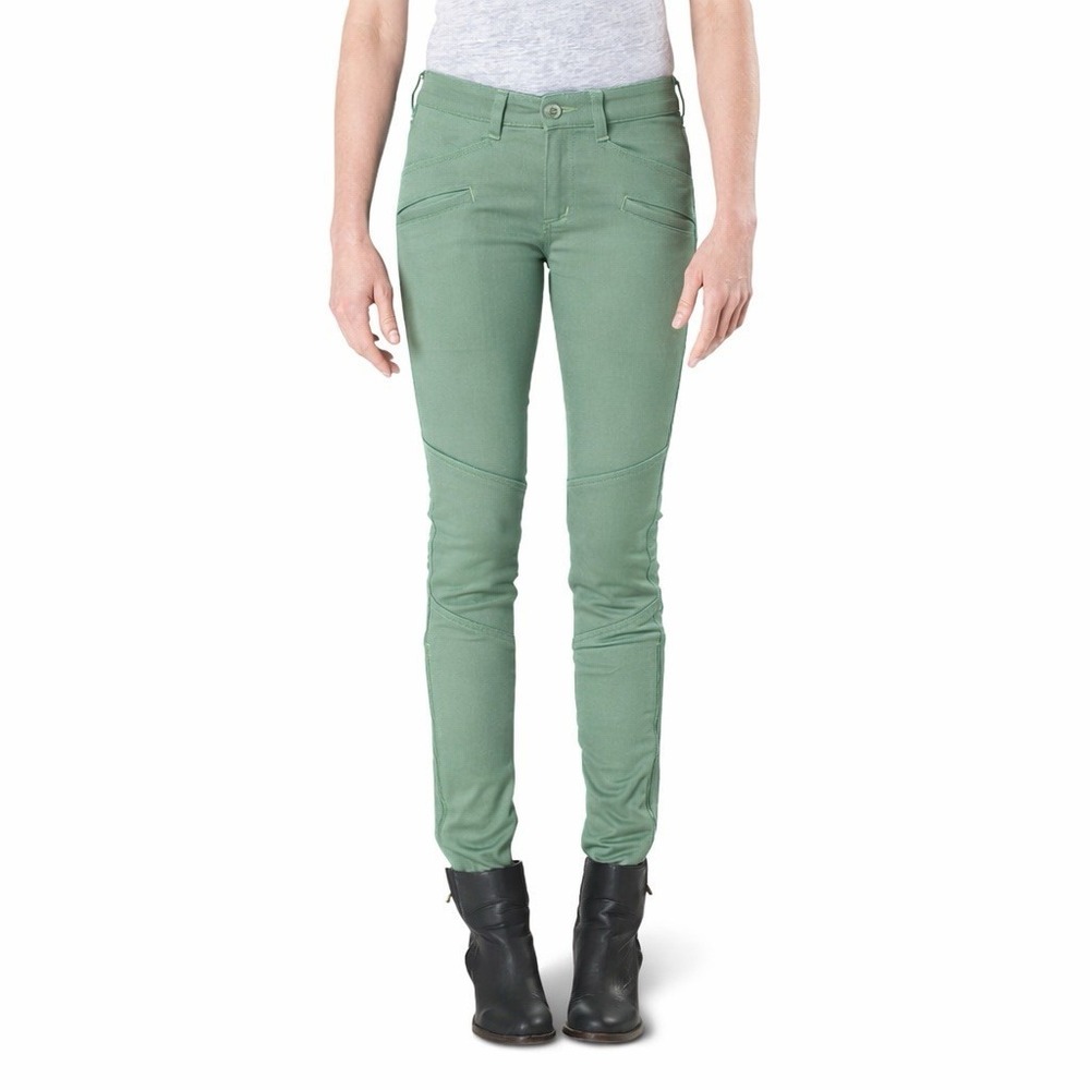511 Tactical Wyldcat Pants Green Stretch Zip Ankle‎ 4 Long Utility Outdoor 27x31